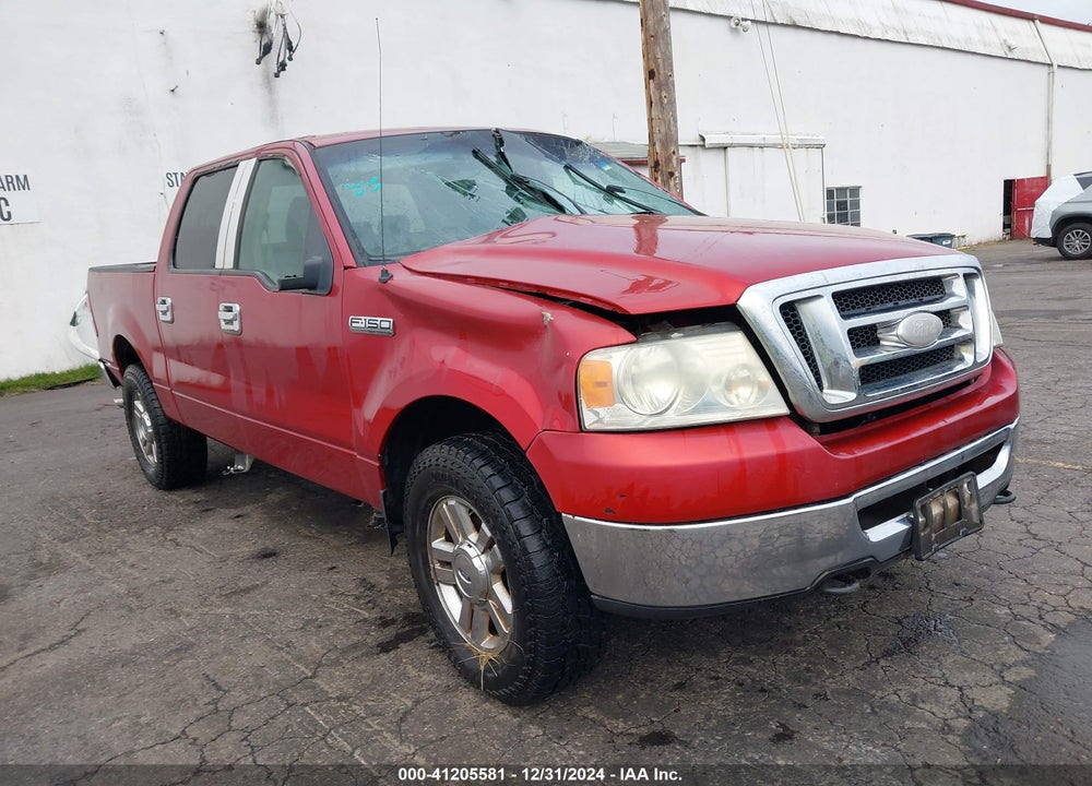 2007 FORD F-150 XLT VIN: 1FTRW14W77FA53621