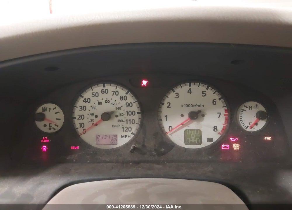 2001 NISSAN PATHFINDER LE VIN: JN8DR09Y61W572354