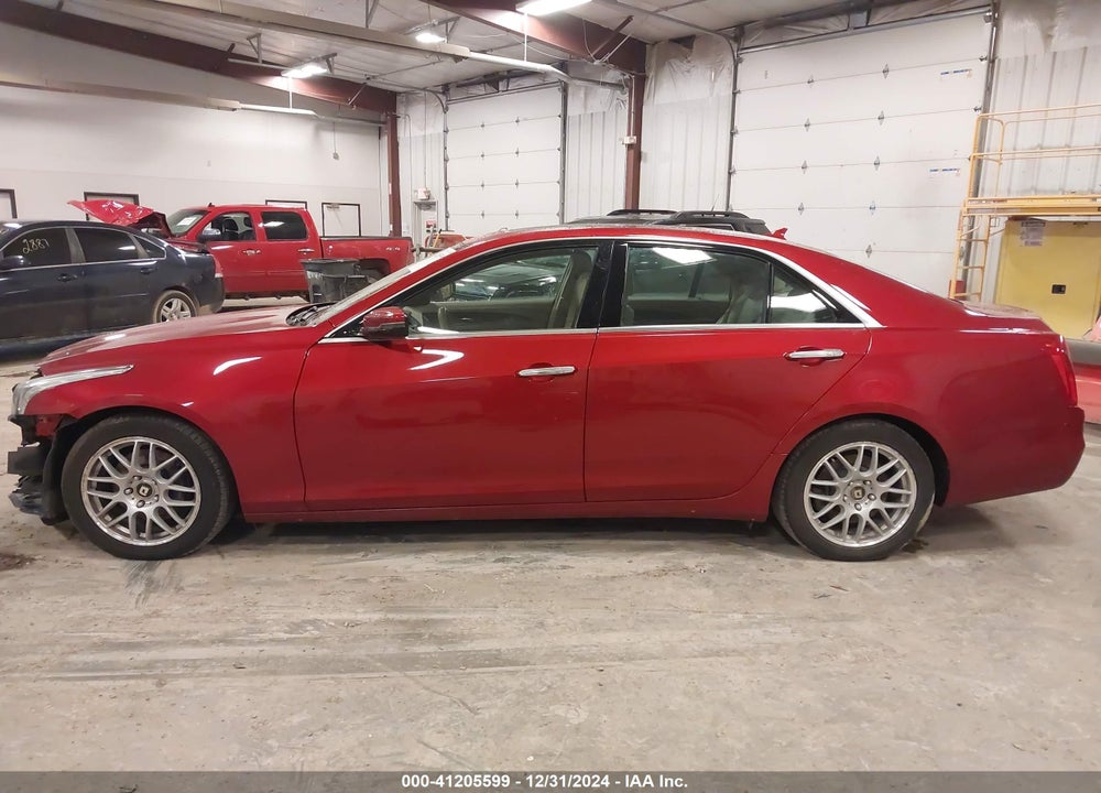 2014 CADILLAC CTS VIN: 1G6AX5S37E0171648