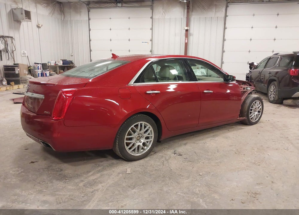 2014 CADILLAC CTS VIN: 1G6AX5S37E0171648