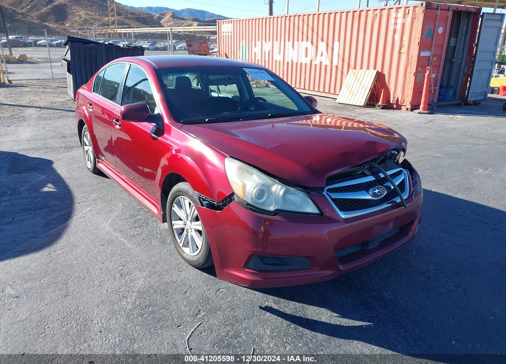 2010 SUBARU LEGACY 2.5I PREMIUM VIN: 4S3BMBC68A3241684