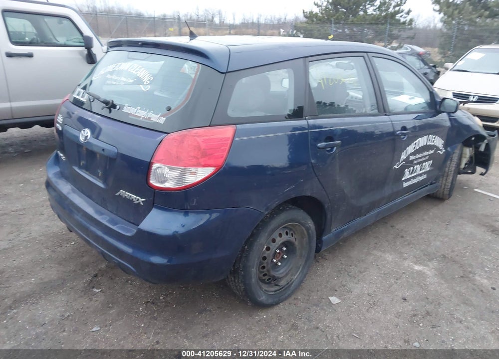 2004 TOYOTA MATRIX/XR VIN: 2T1LR32E24C170479