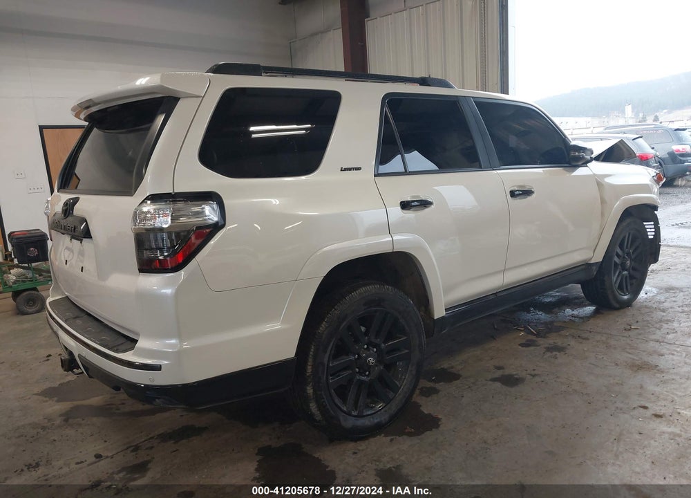 2019 TOYOTA 4RUNNER LIMITED NIGHTSHADE VIN: JTEBU5JR1K5678488