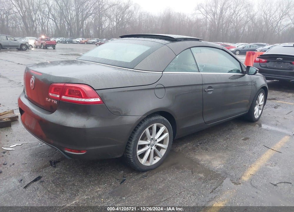 2012 VOLKSWAGEN EOS VIN: WVWBW7AH8CV000078