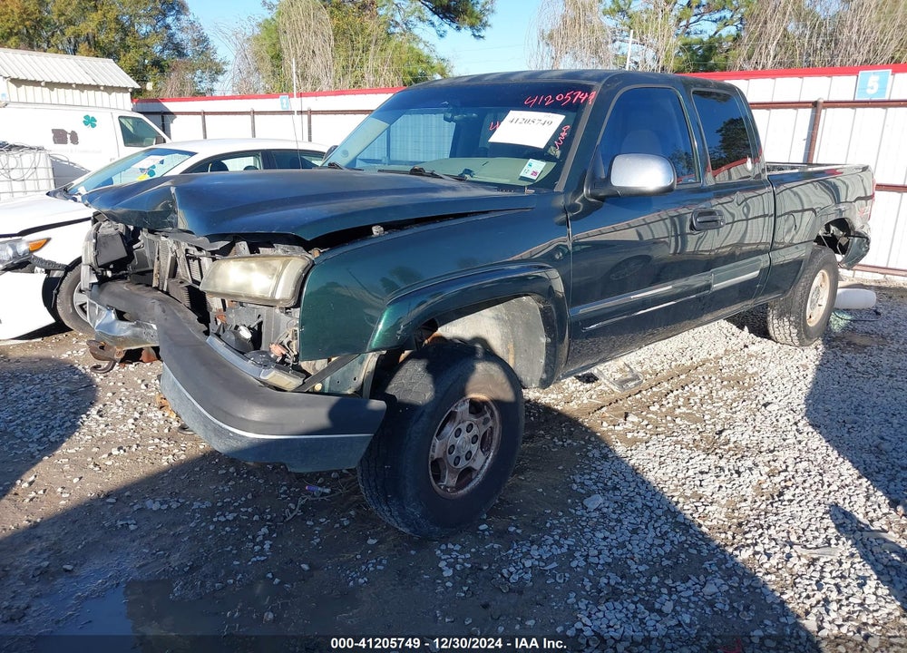 2003 CHEVROLET SILVERADO 1500 LS VIN: 1GCEK19T73E126057
