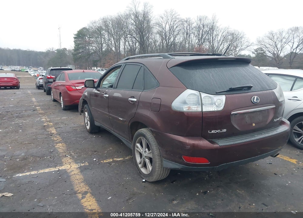 2008 LEXUS RX 400H VIN: JTJGW31U282850144