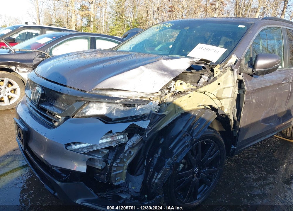 2021 HONDA PILOT VIN: 5FNYF6H2XMB097466