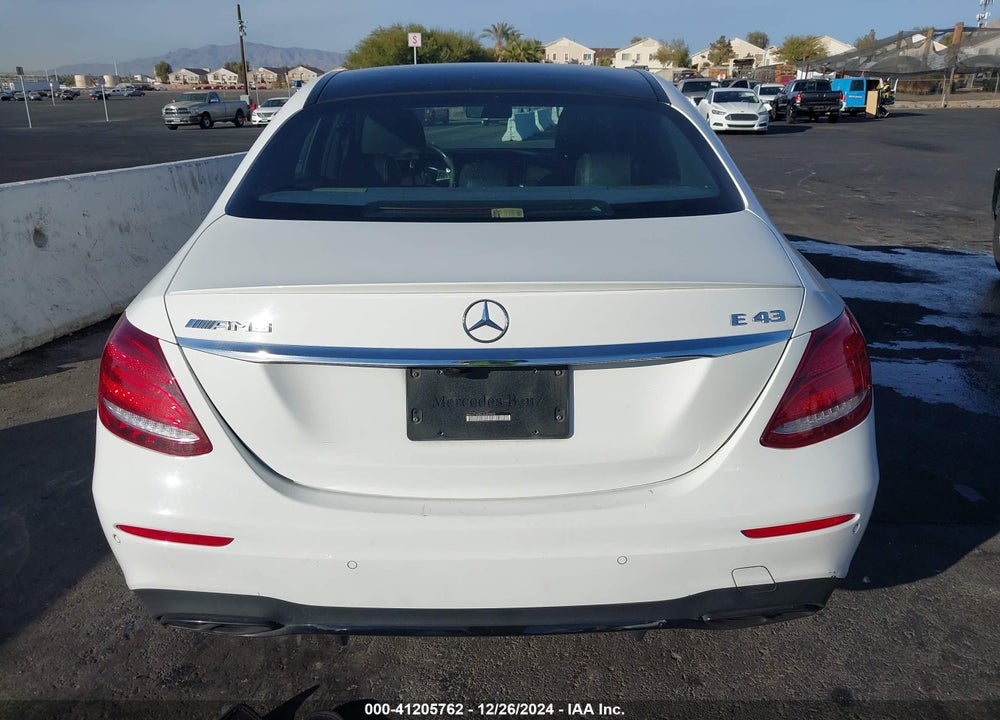 2018 MERCEDES-BENZ AMG E 43 4MATIC VIN: WDDZF6EBXJA403892