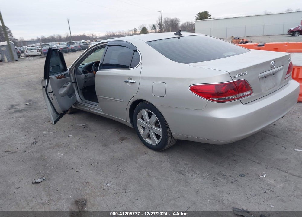 2005 LEXUS ES 330 VIN: JTHBA30G255081032