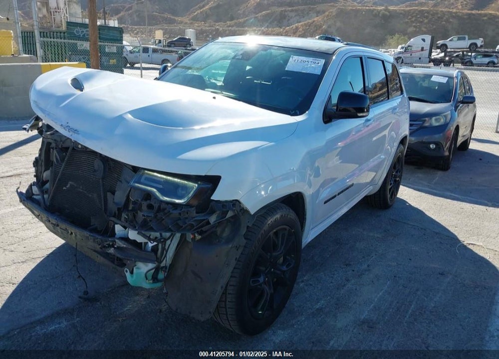 2017 JEEP GRAND CHEROKEE SRT VIN: 1C4RJFDJ9HC760013