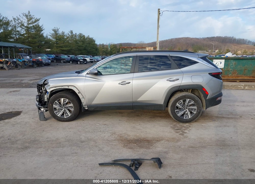 2022 HYUNDAI TUCSON HYBRID BLUE VIN: KM8JBCA17NU031071