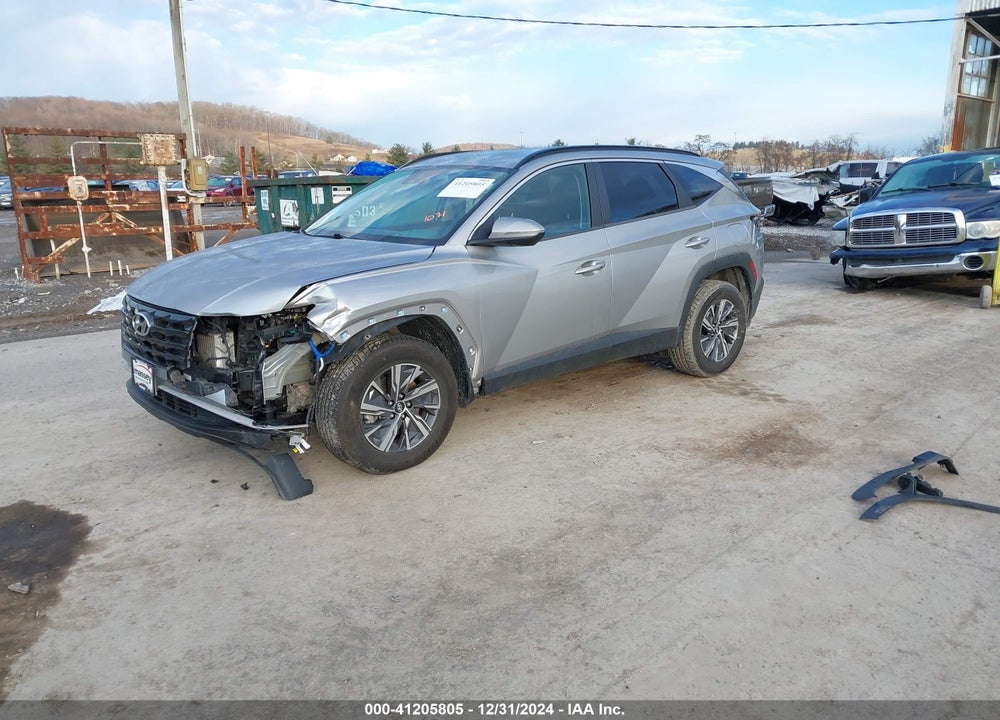 2022 HYUNDAI TUCSON HYBRID BLUE VIN: KM8JBCA17NU031071