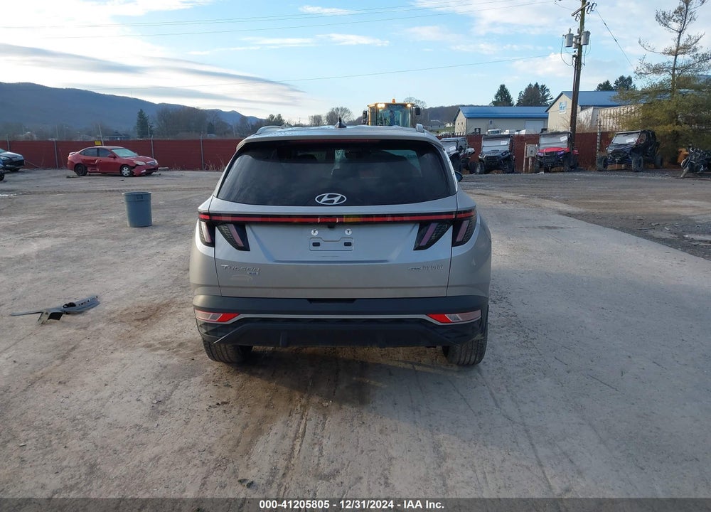2022 HYUNDAI TUCSON HYBRID BLUE VIN: KM8JBCA17NU031071
