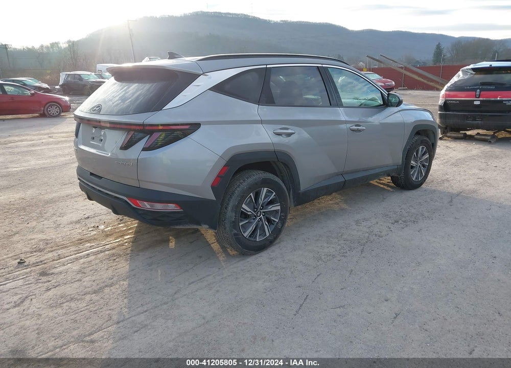 2022 HYUNDAI TUCSON HYBRID BLUE VIN: KM8JBCA17NU031071