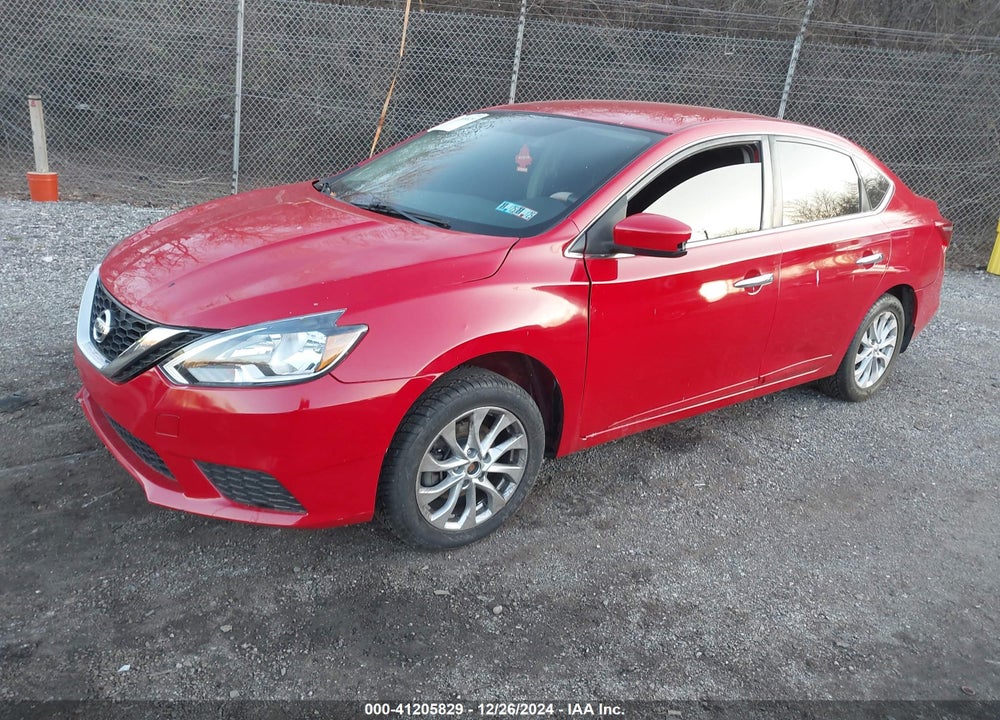 2019 NISSAN SENTRA SV VIN: 3N1AB7AP0KY301124