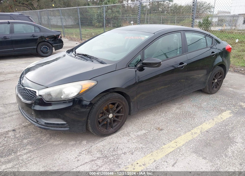 2015 KIA FORTE LX VIN: KNAFK4A64F5284062