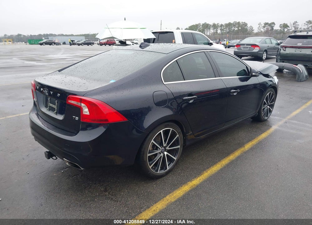 2016 VOLVO S60 T5 DRIVE-E PREMIER VIN: YV126MFK5G2408882