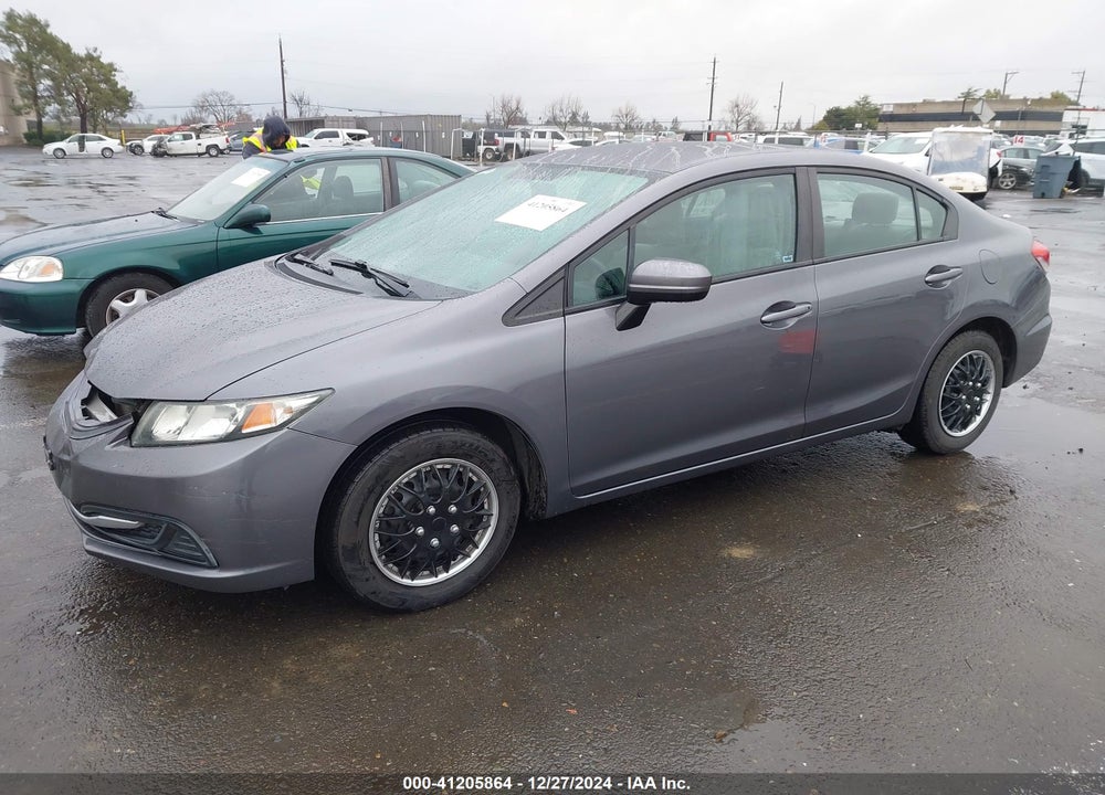 2014 HONDA CIVIC VIN: 19XFB2F50EE202385