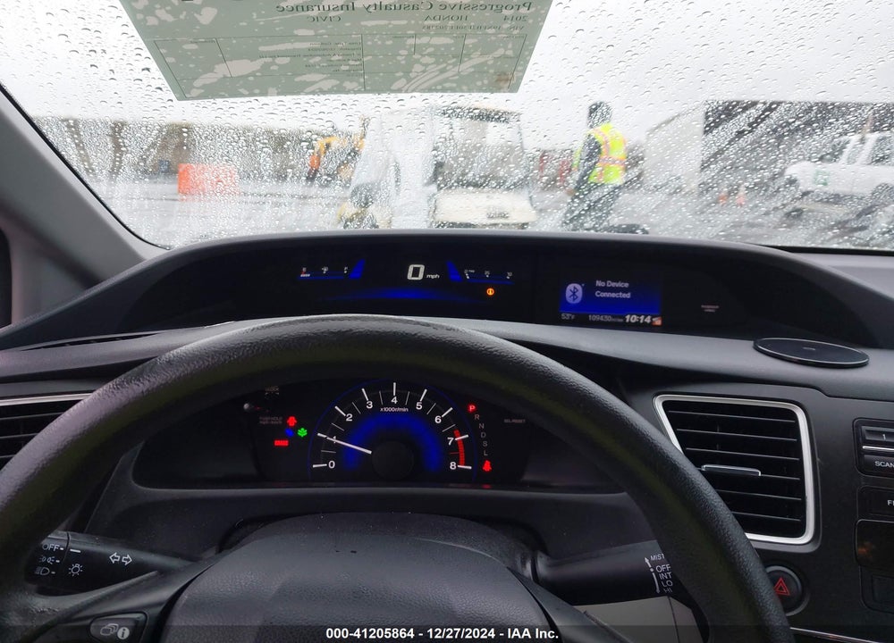 2014 HONDA CIVIC VIN: 19XFB2F50EE202385
