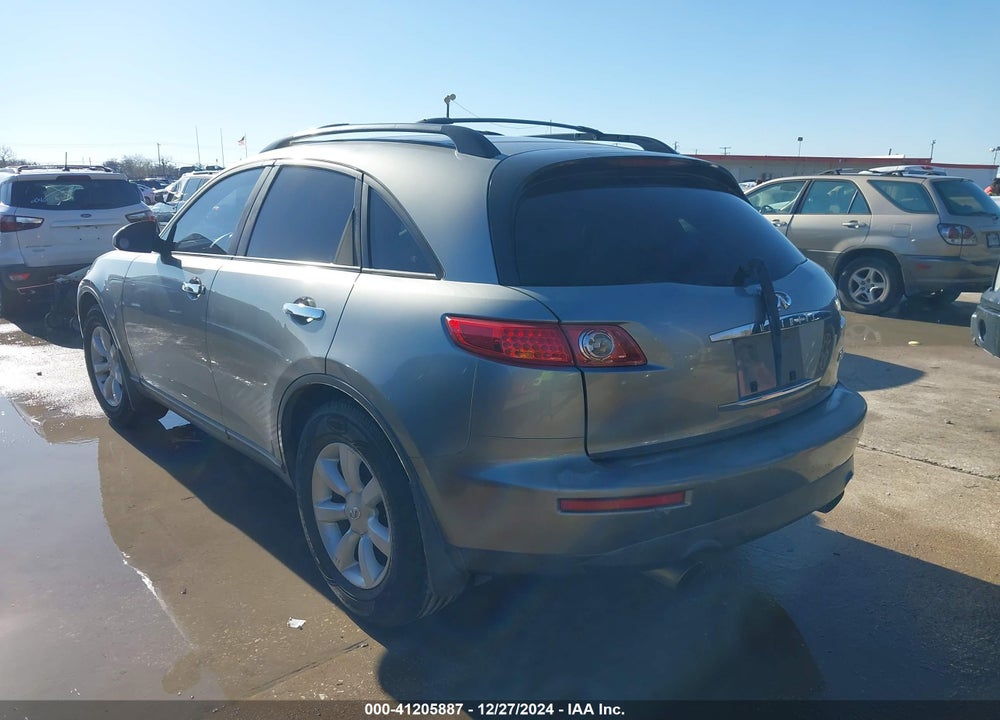 2004 INFINITI FX35 VIN: JNRAS08U84X108644