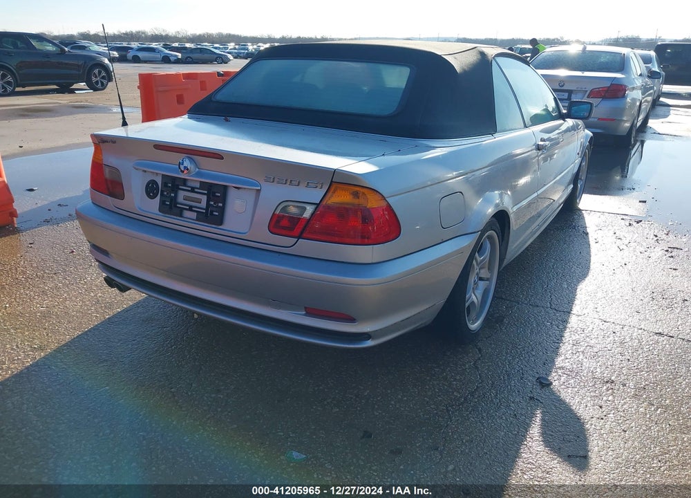 2001 BMW 330CI VIN: WBABS53451JU82536