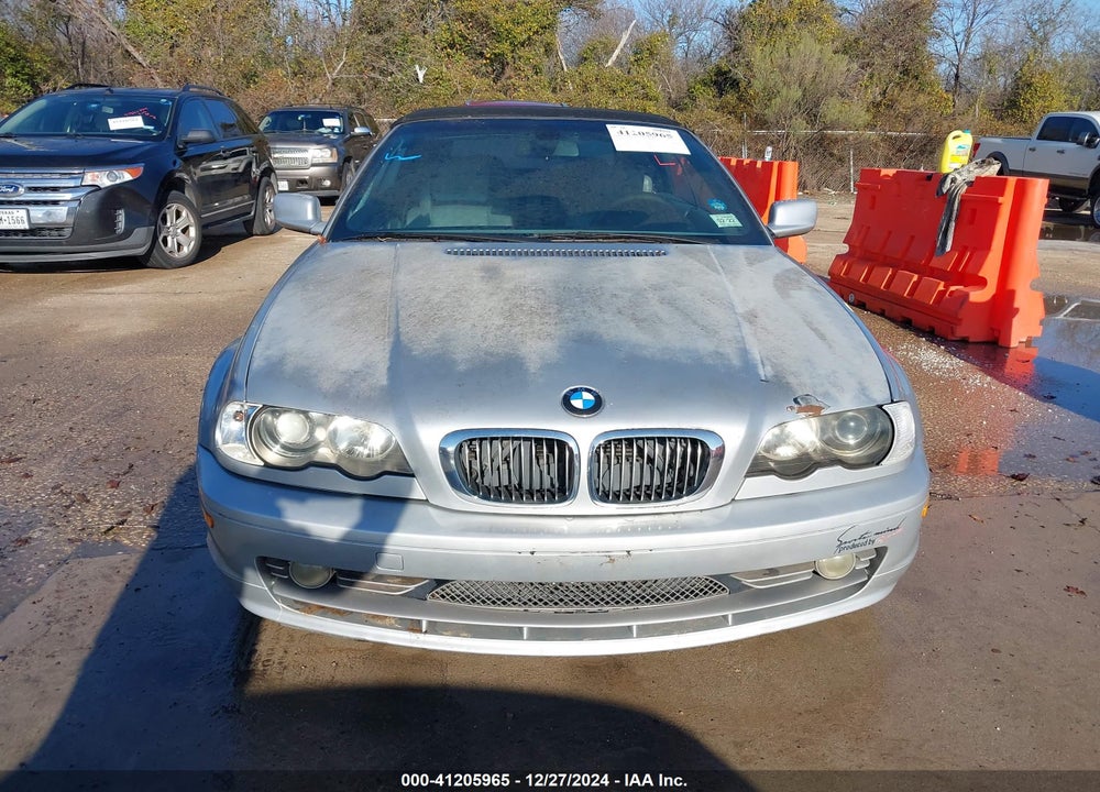 2001 BMW 330CI VIN: WBABS53451JU82536