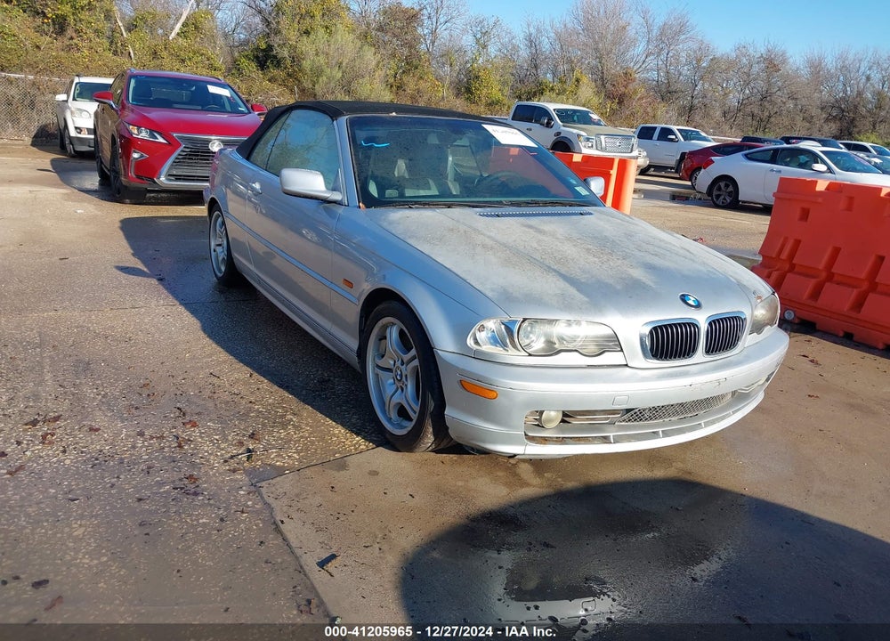 2001 BMW 330CI VIN: WBABS53451JU82536