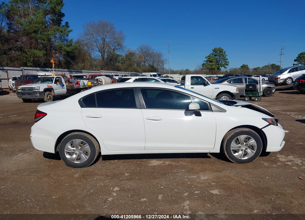 2014 HONDA CIVIC VIN: 19XFB2F58EE201761