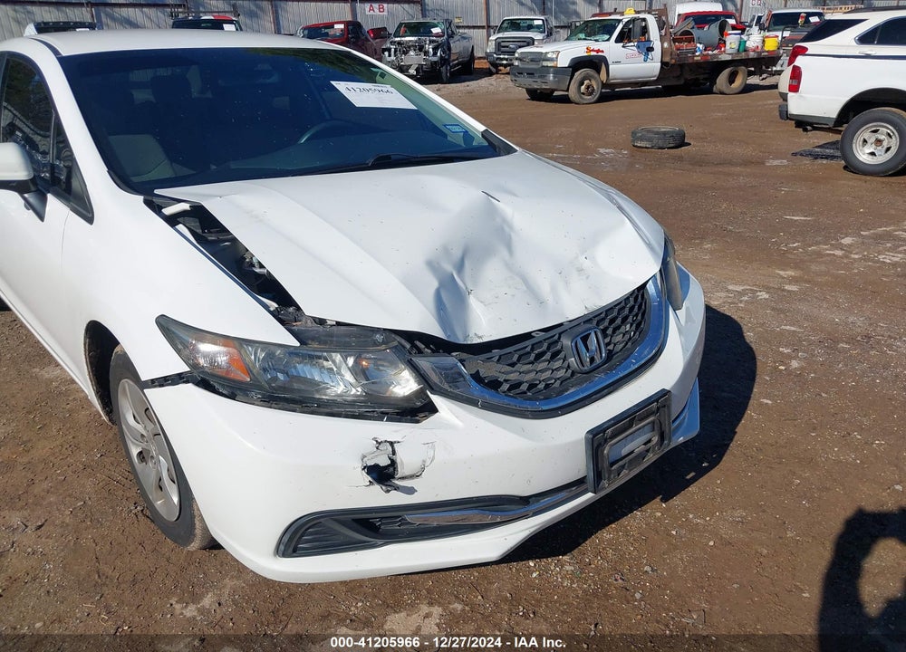 2014 HONDA CIVIC VIN: 19XFB2F58EE201761