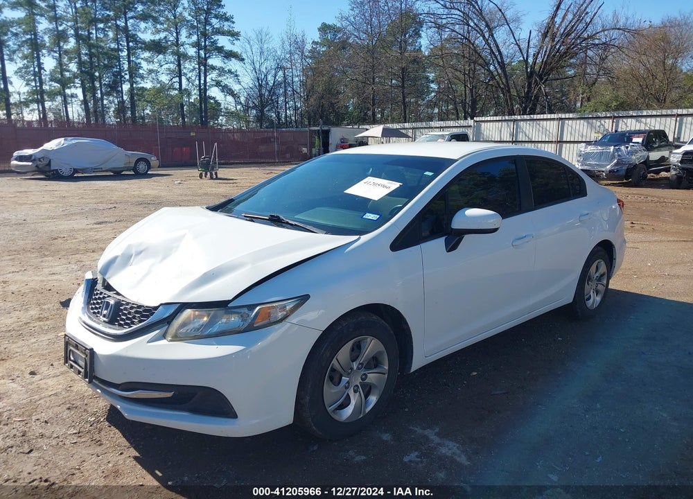 2014 HONDA CIVIC VIN: 19XFB2F58EE201761