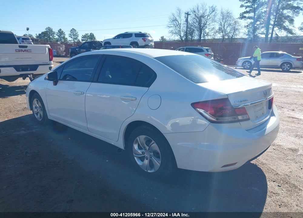 2014 HONDA CIVIC VIN: 19XFB2F58EE201761