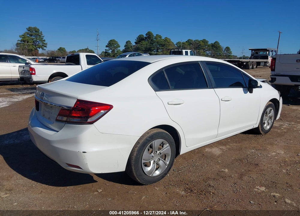 2014 HONDA CIVIC VIN: 19XFB2F58EE201761