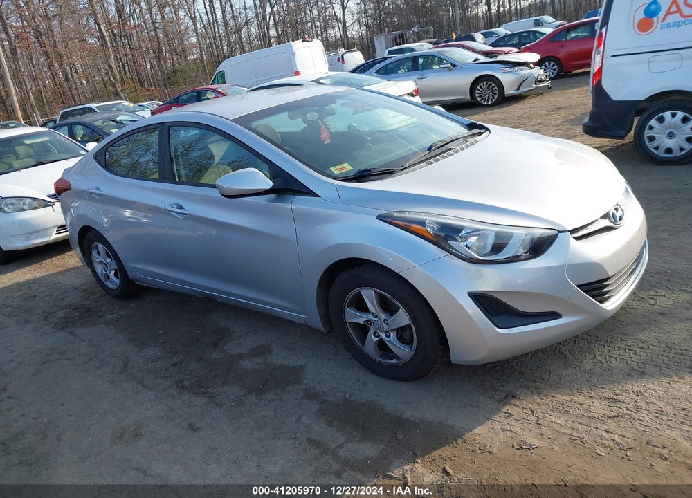 2014 HYUNDAI ELANTRA SE VIN: KMHDH4AE9EU172065
