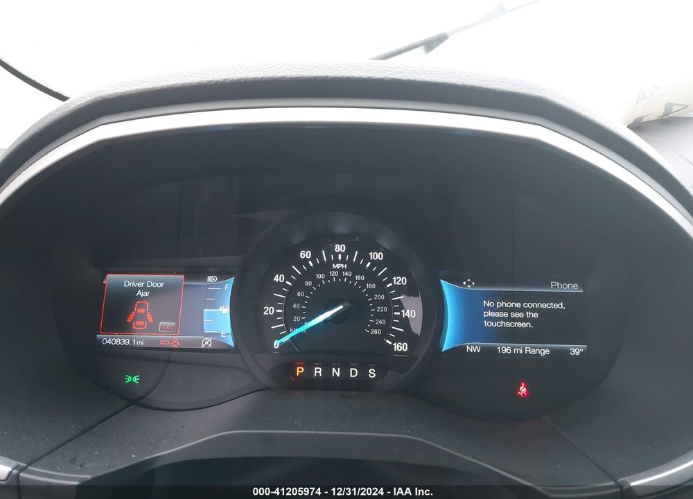 2021 FORD EDGE SEL VIN: 2FMPK4J91MBA39306