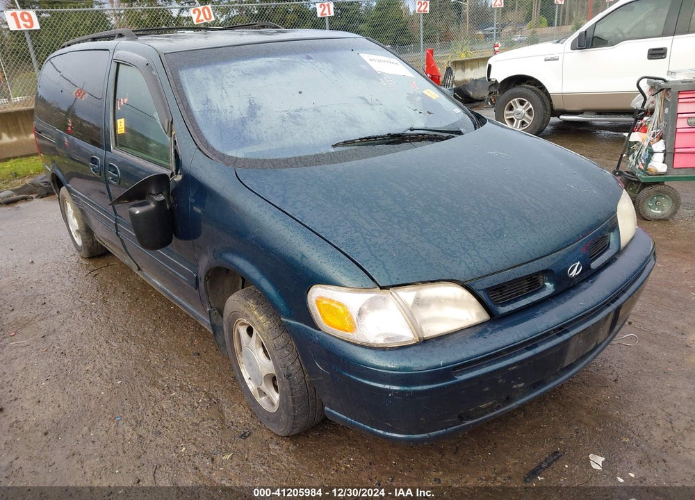 2000 OLDSMOBILE SILHOUETTE GLS VIN: 1GHDX03EXYD328528