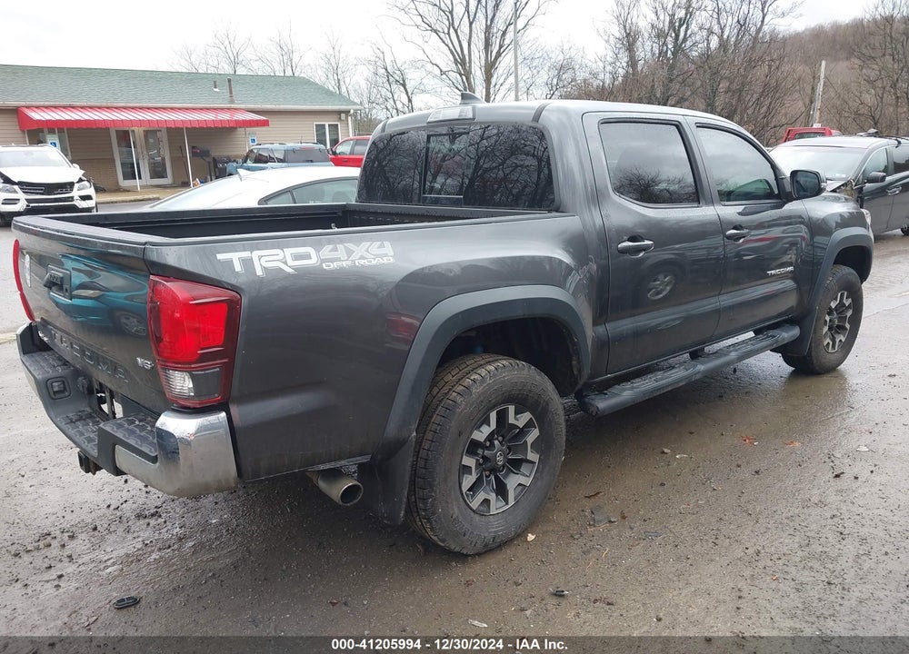 2018 TOYOTA TACOMA TRD OFF ROAD VIN: 3TMCZ5AN6JM159744