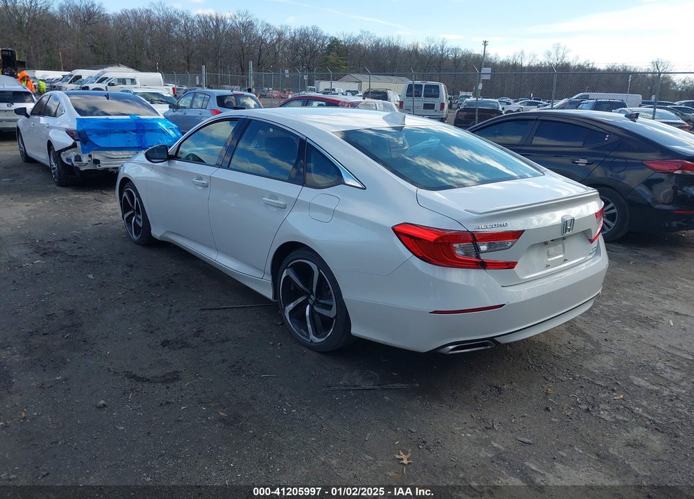 2020 HONDA ACCORD VIN: 1HGCV2F38LA031945