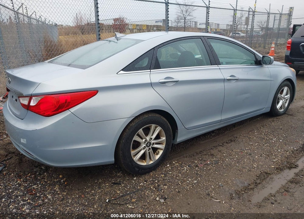 2012 HYUNDAI SONATA GLS VIN: 5NPEB4AC9CH457445