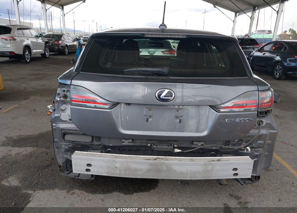 2013 LEXUS CT 200H VIN: JTHKD5BH8D2172072