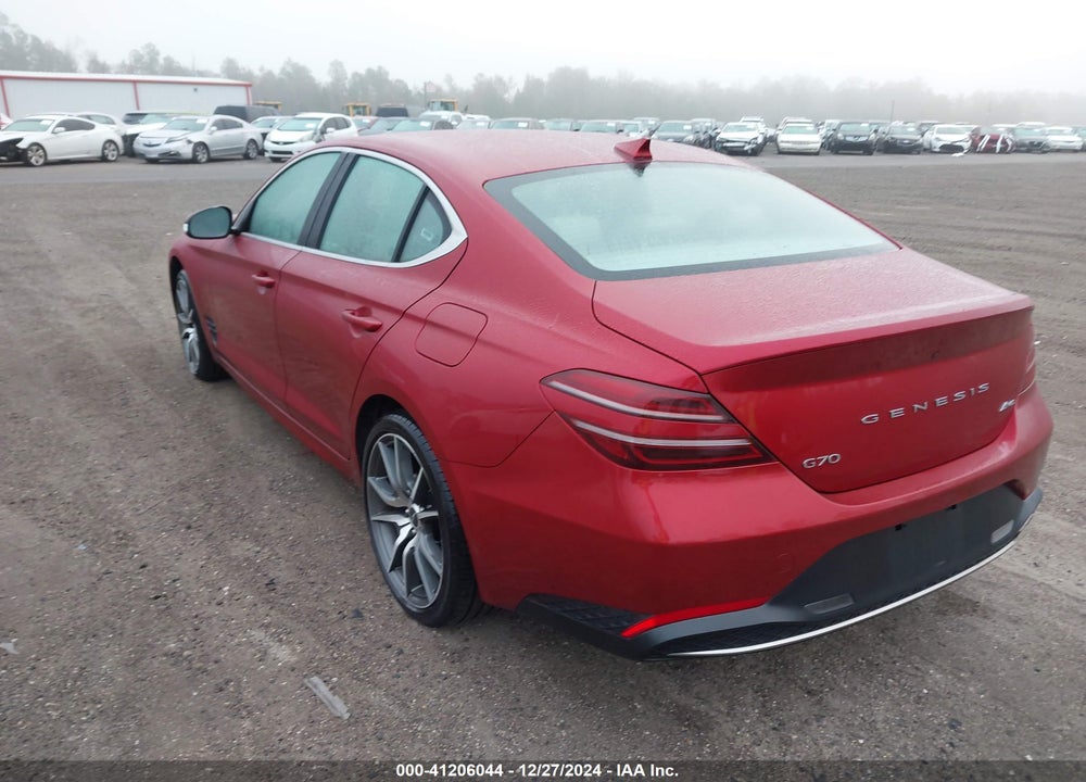 2023 GENESIS G70 VIN: KMTG34TA8PU127116