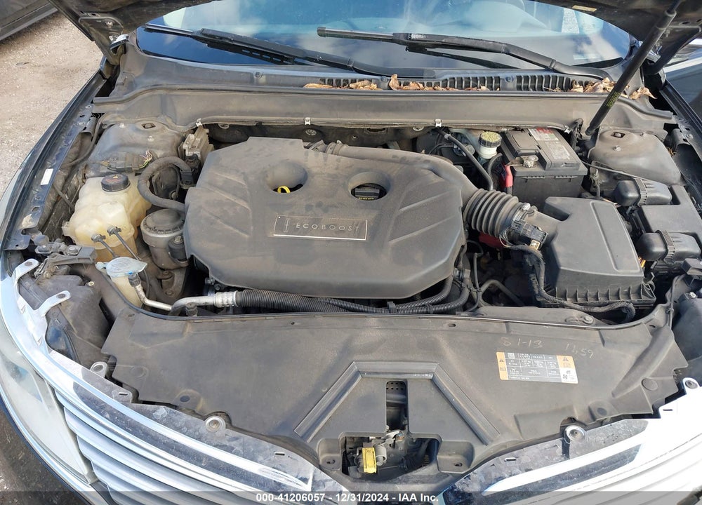 2013 LINCOLN MKZ VIN: 3LN6L2G94DR801047