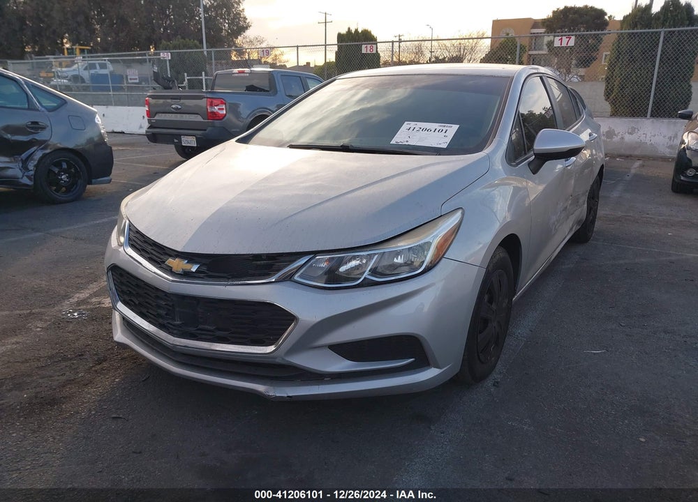 2017 CHEVROLET CRUZE LS AUTO VIN: 1G1BC5SM9H7175338