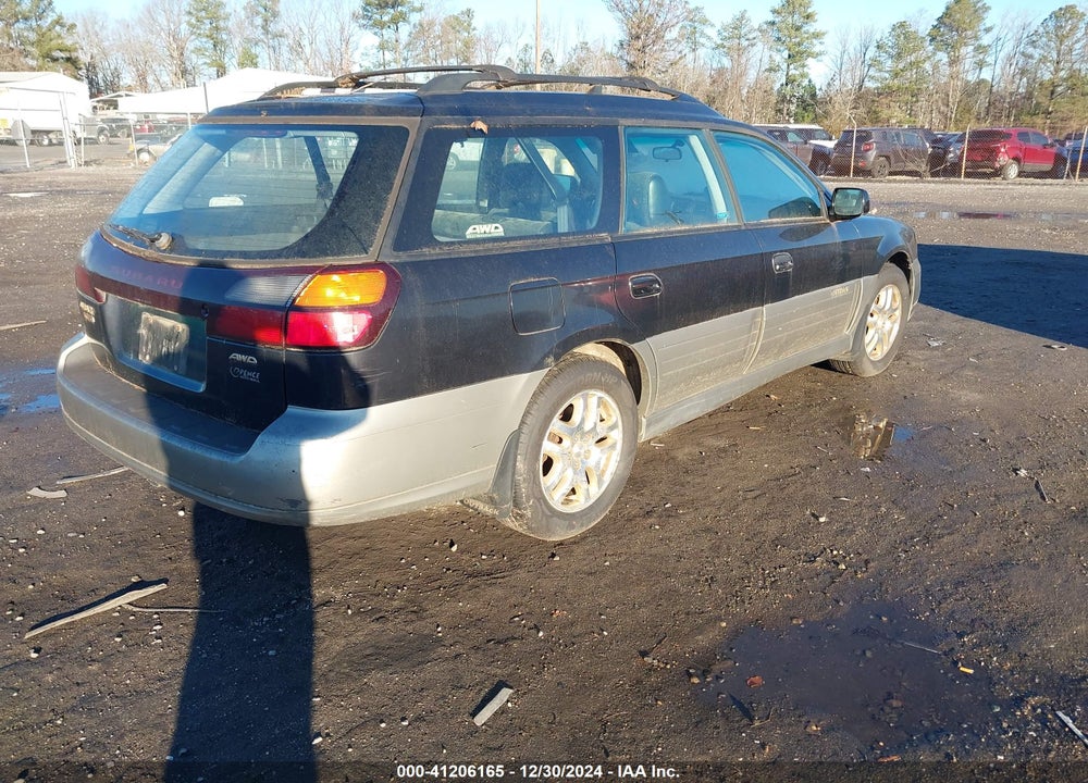 2000 SUBARU OUTBACK LIMITED VIN: 4S3BH686XY7606518