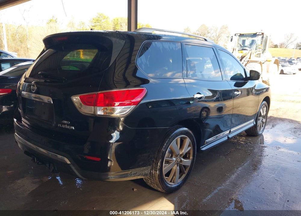 2013 NISSAN PATHFINDER PLATINUM VIN: 5N1AR2MM0DC634444