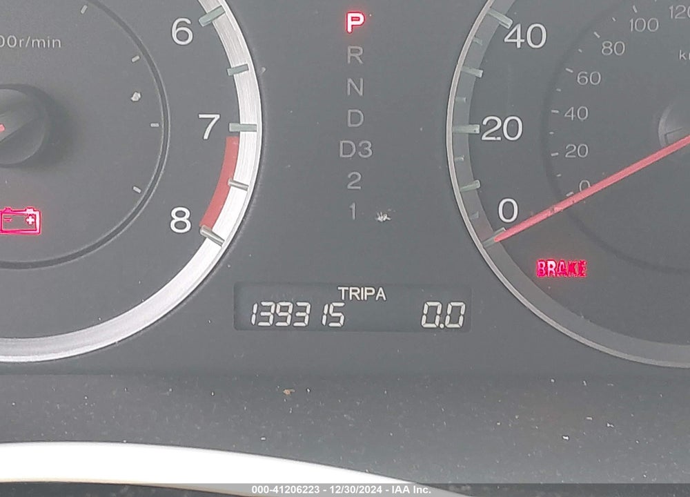 2011 HONDA ACCORD 2.4 EX-L VIN: 1HGCS1B80BA003950