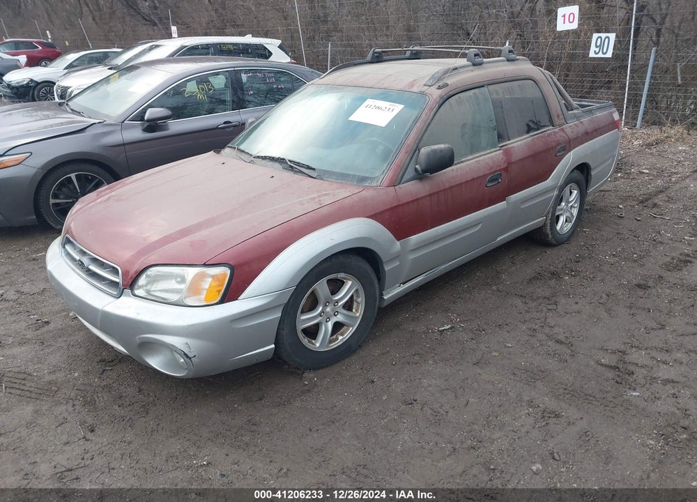 2003 SUBARU BAJA SPORT VIN: 4S4BT62C737111579