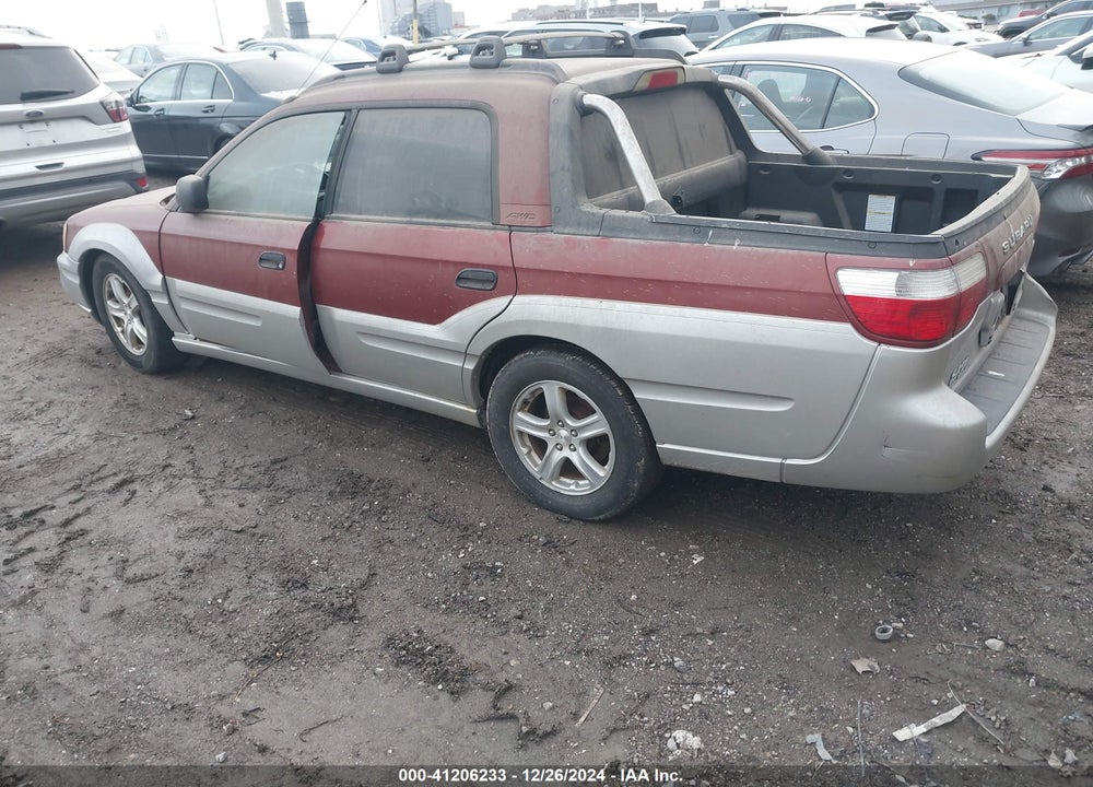 2003 SUBARU BAJA SPORT VIN: 4S4BT62C737111579