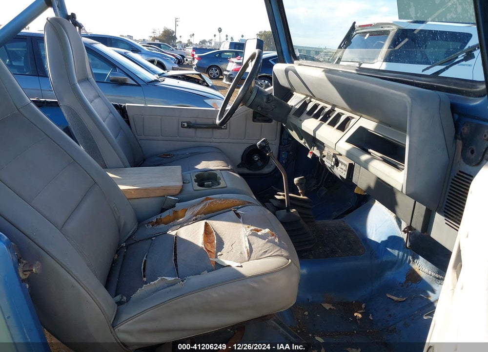 1988 JEEP WRANGLER / VIN: 2BCHV81J1JB529100