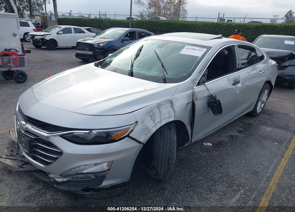 2020 CHEVROLET MALIBU FWD LT VIN: 1G1ZD5STXLF063696