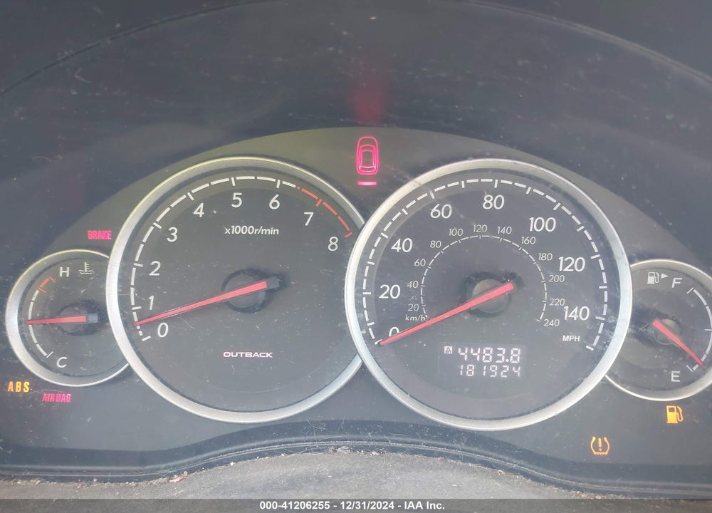 2007 SUBARU OUTBACK VIN: 4S4BP61C776330561